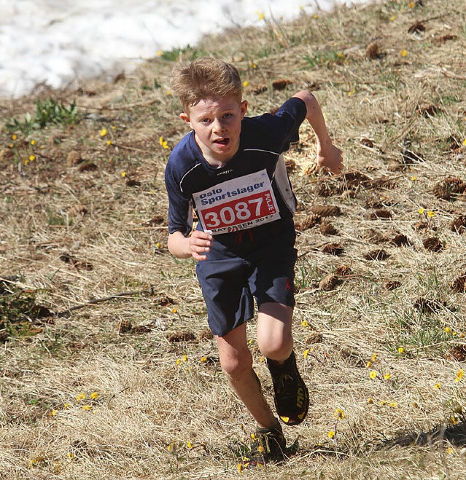 Nydalens Skiklub tok dobbel i sommervarmt Råskinn (39 bilder og 3 videoer) Leopold_Strand_suveren_vinner_10-11aar_A20G3135.jpg