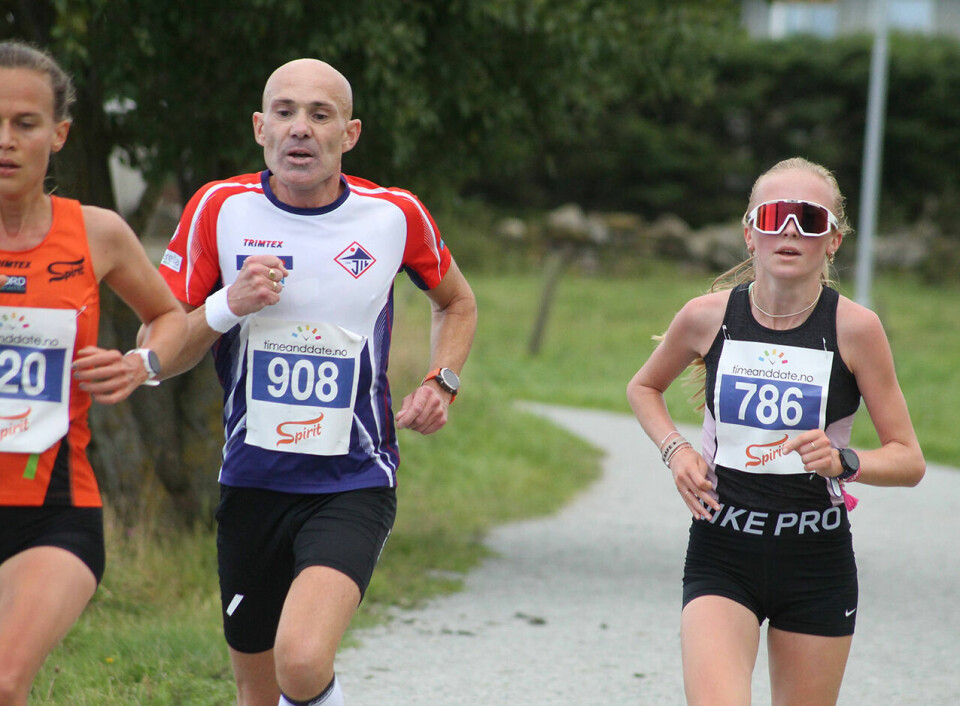 134 løp 7 km eller halvmaraton rundt Hålandsvannet utenfor Stavanger Oda-Gjerstad.jpg