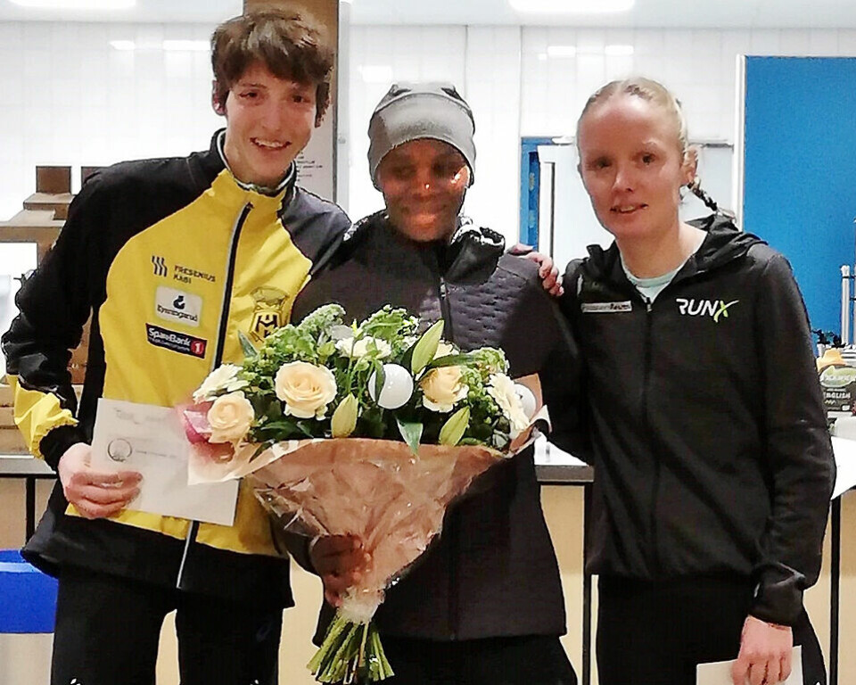 Tessa Frenay løp raskt på halvmaraton i Nederland Kerstloop_Dronten_Tessa_Frenay_ Pallen.jpg