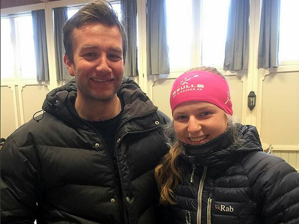 Totalvinnerene av Røsjørennet 2018: Tore Stengrundet og Franziska Skogsholm. (Foto: Bjarne Skogsholm) Totalvinnerene av Røsjørennet 2018: Tore Stengrundet og Franziska Skogsholm. (Foto: Bjarne Skogsholm)