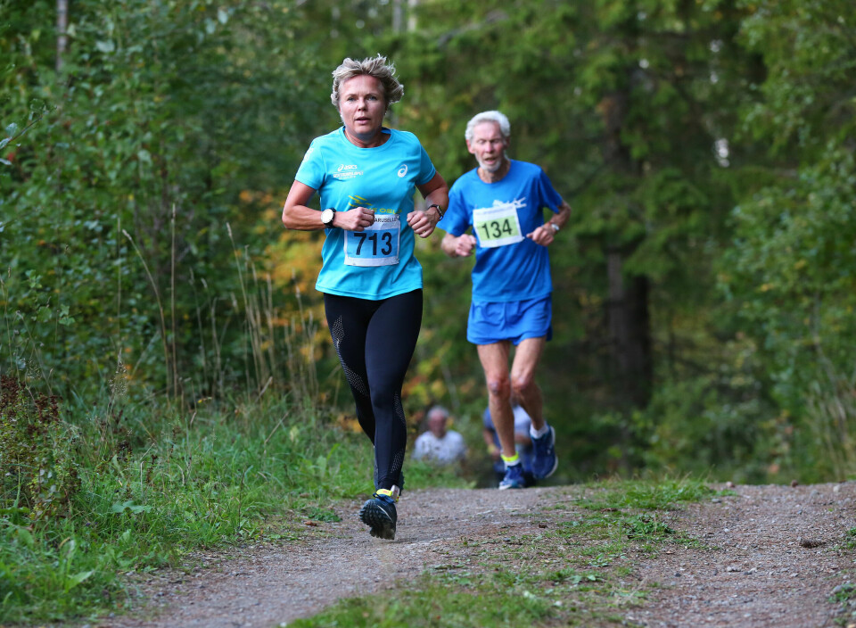 Maria Dæhlen og Pedersen/Aarebrot løp raskest på Sessvollmoen Line Berg.jpg