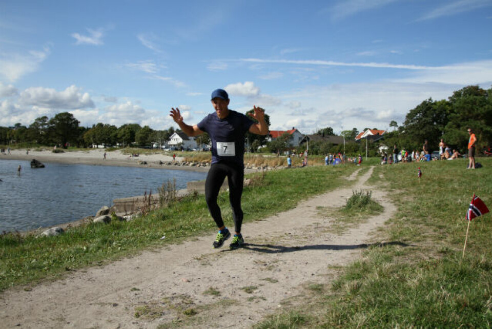 Ole-P. Fjeld og Ragnhild Kvarberg satte løyperekorder i Kystleden halvmaraton Anders_Andersen.jpg