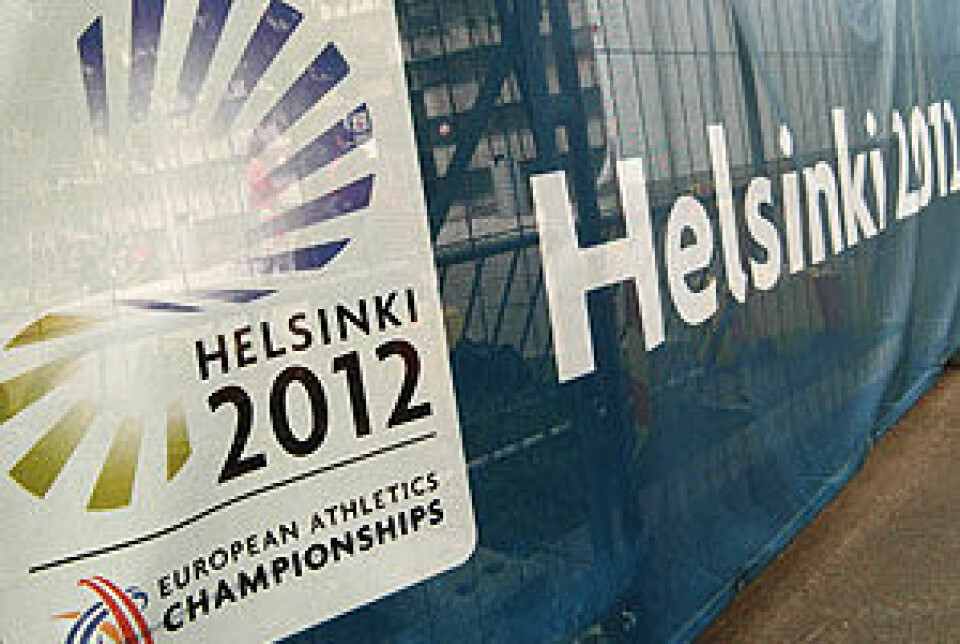 EM i friidrett Helsinki 2012 logo