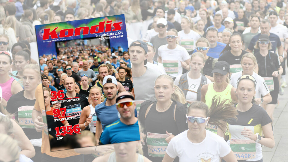 Kondis har i en årrekke laget terminlister for kondisjonsarrangement. Det startet med terminlister for løp, men omfatter også terminlister for blant annet sykkel, langrenn og multisport. (Foto: Bjørn Johannessen) Kondis har i en årrekke laget terminlister for kondisjonsarrangement. Det startet med terminlister for løp, men omfatter også terminlister for blant annet sykkel, langrenn og multisport. (Foto: Bjørn Johannessen)