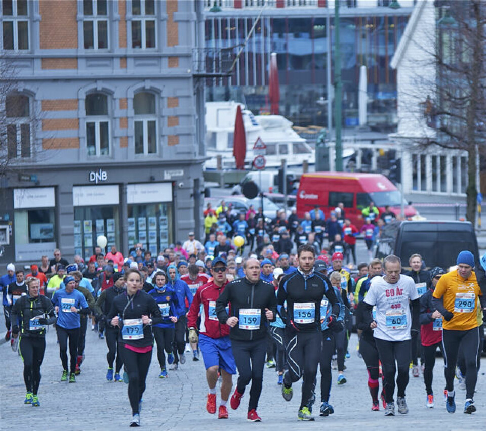 Hafsås-rekord i Bergen City Marathon mens Mulugeta løp halv på 1.06.59