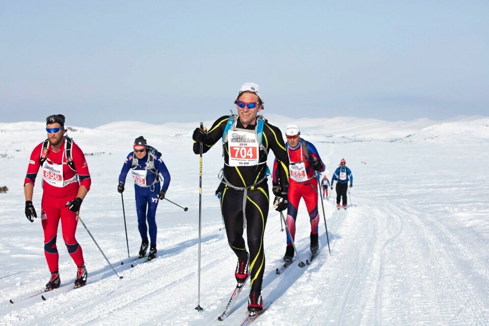 Mange av deltakerne opp gjennom de 26 årene vil nok ha sånne minner fra Troll-løypa. Her fra den strålende utgaven i 2018. (Foto: Geir Olsen) Mange av deltakere opp gjennom de 26 årene vil nok ha sånne minner fra Troll-løypa. Her fra den strålende utgaven i 2018. (Foto: Geir Olsen)