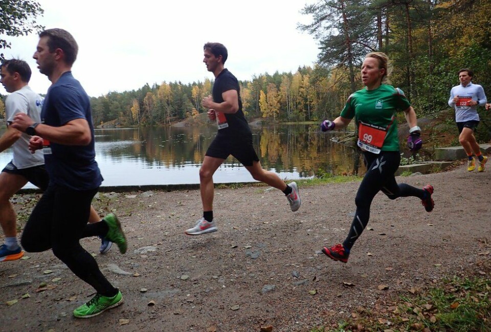 Anders Gløersen og Ley Muller vant 10-kilometeren under Nøklevann Rundt Nøklevann Rundt 2019
