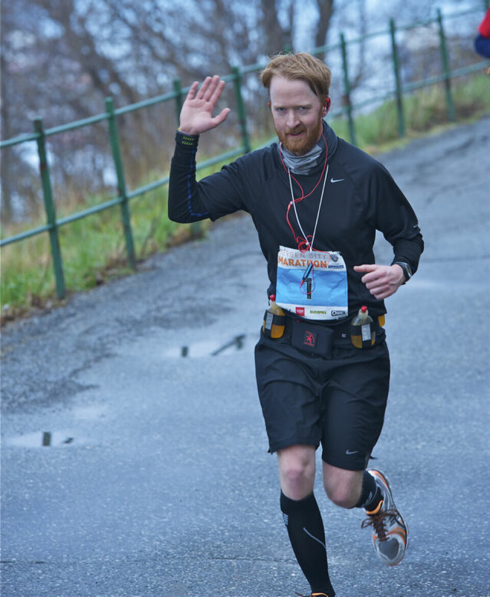 Hafsås-rekord i Bergen City Marathon mens Mulugeta løp halv på 1.06.59