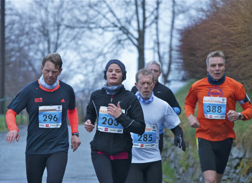 Hafsås-rekord i Bergen City Marathon mens Mulugeta løp halv på 1.06.59
