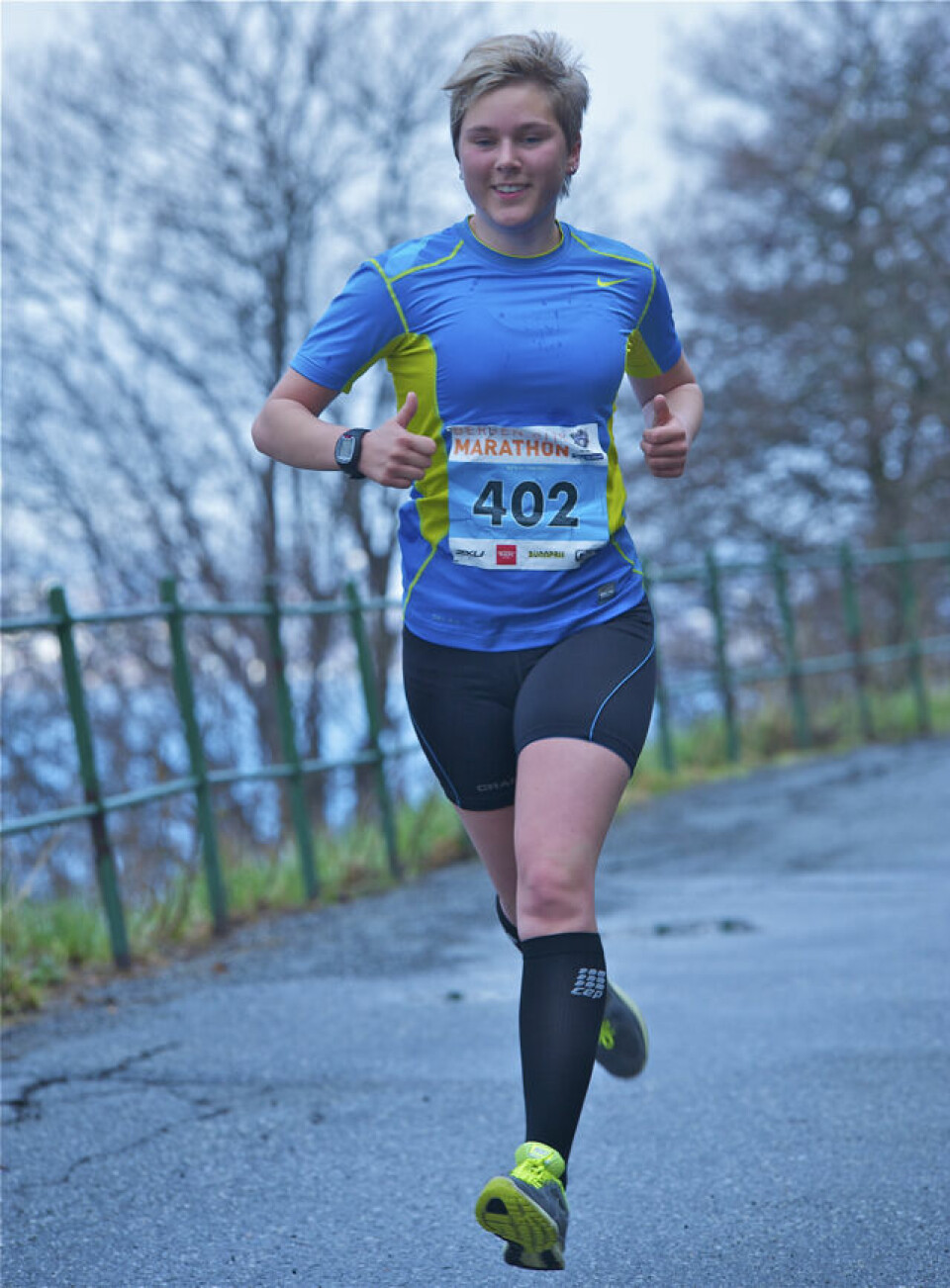 Hafsås-rekord i Bergen City Marathon mens Mulugeta løp halv på 1.06.59