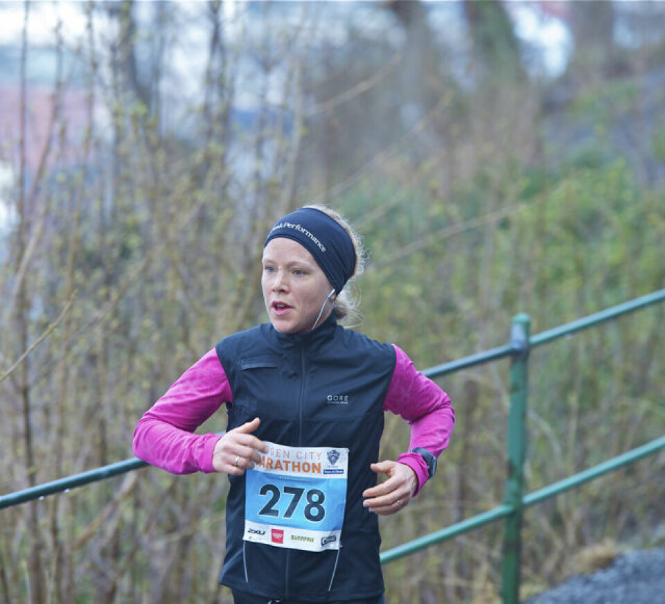 Hafsås-rekord i Bergen City Marathon mens Mulugeta løp halv på 1.06.59