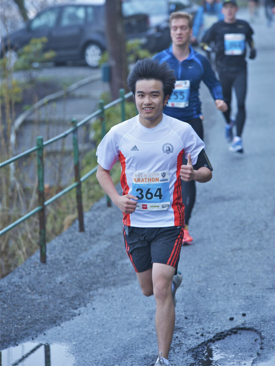 Hafsås-rekord i Bergen City Marathon mens Mulugeta løp halv på 1.06.59