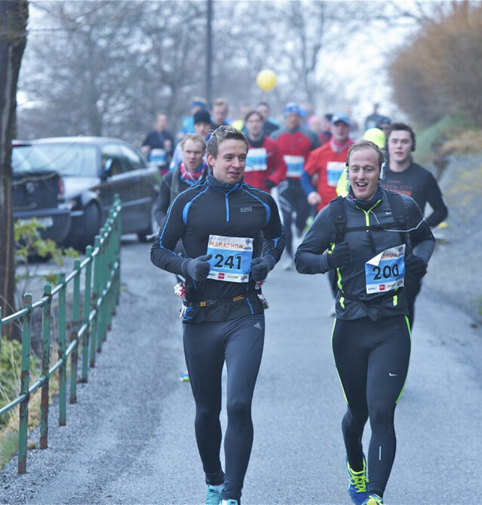 Hafsås-rekord i Bergen City Marathon mens Mulugeta løp halv på 1.06.59