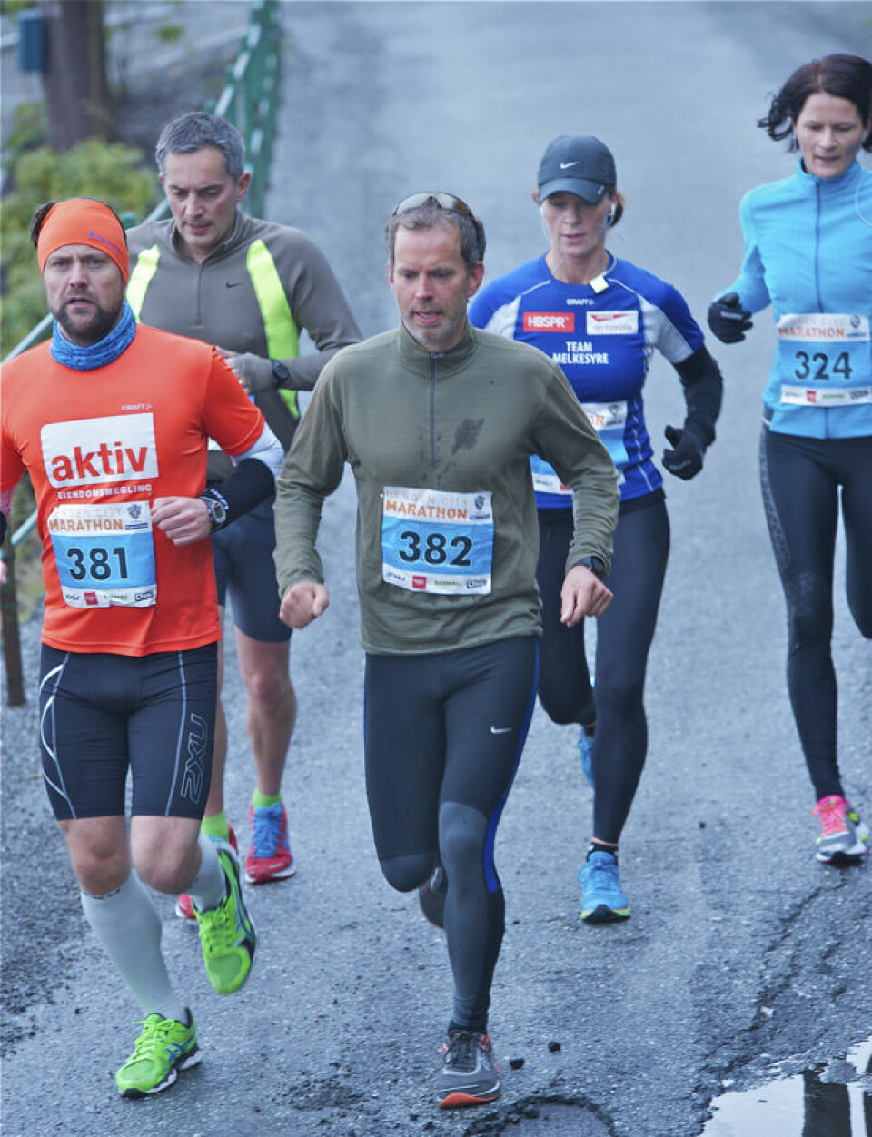 Hafsås-rekord i Bergen City Marathon mens Mulugeta løp halv på 1.06.59