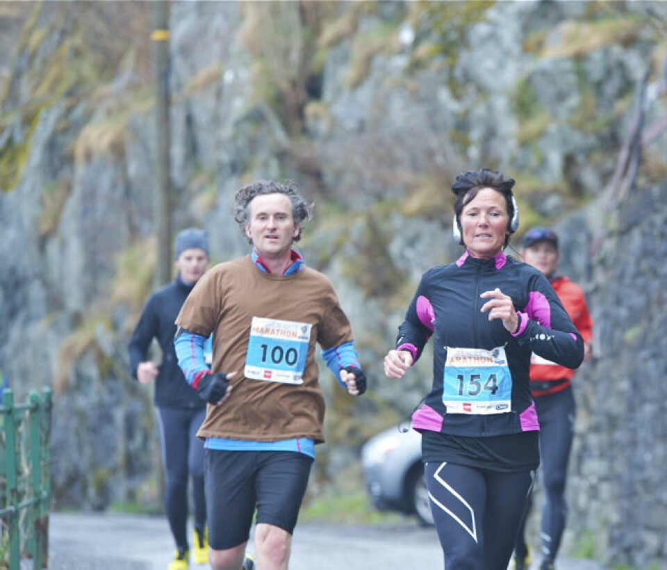 Hafsås-rekord i Bergen City Marathon mens Mulugeta løp halv på 1.06.59
