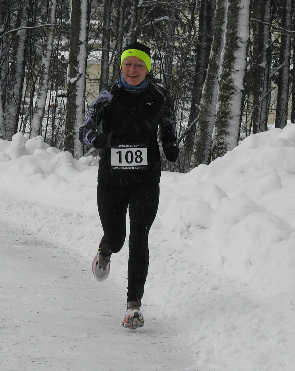 3. løp i Vinterkarusellen i Søgne bib108.jpg
