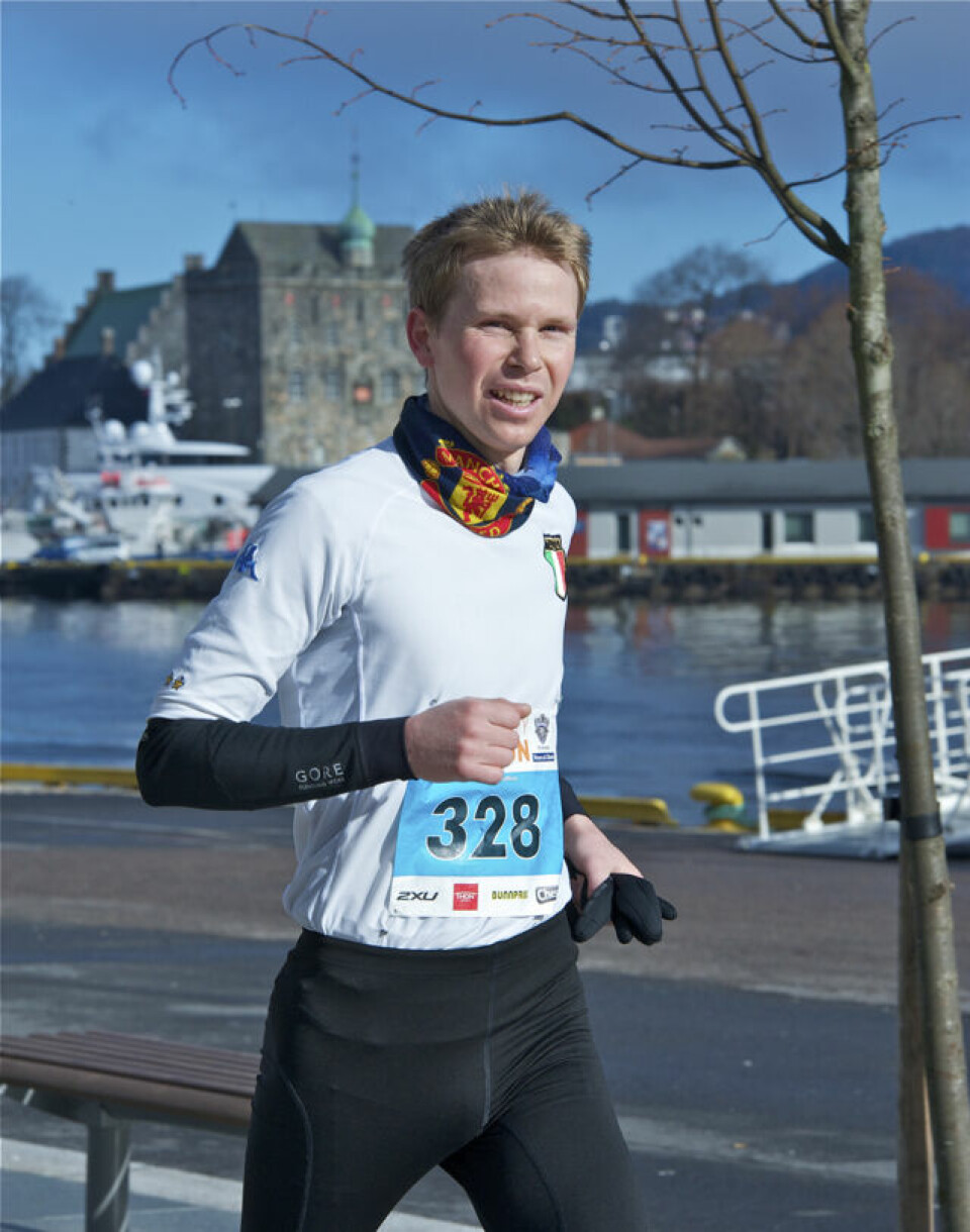 Hafsås-rekord i Bergen City Marathon mens Mulugeta løp halv på 1.06.59