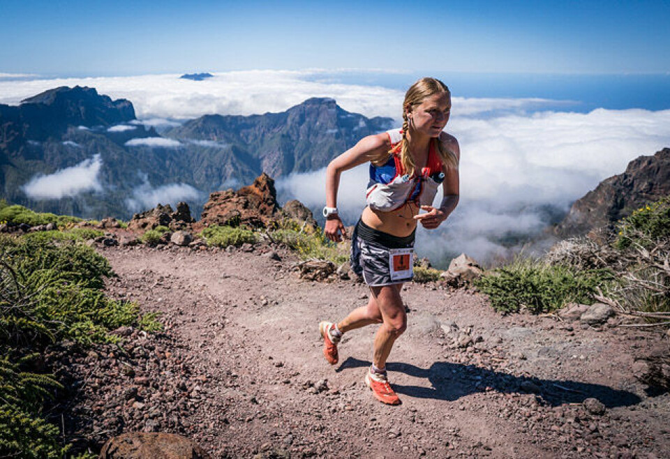 Ida Nilsson viste klasse og forsvarte fjorårsseieren i Transvulcania. (Foto: ©iancorless.com / SWS) Ida Nilsson viste klasse og forsvarte fjorårsseieren i Transvulcania. (Foto: ©iancorless.com / SWS)