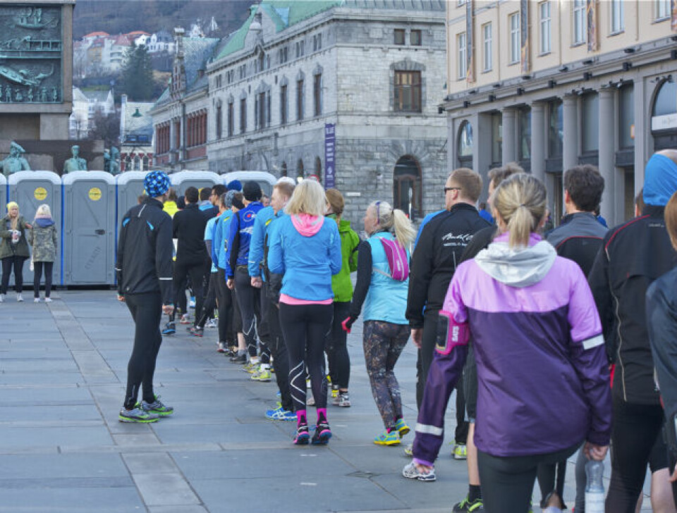 Hafsås-rekord i Bergen City Marathon mens Mulugeta løp halv på 1.06.59