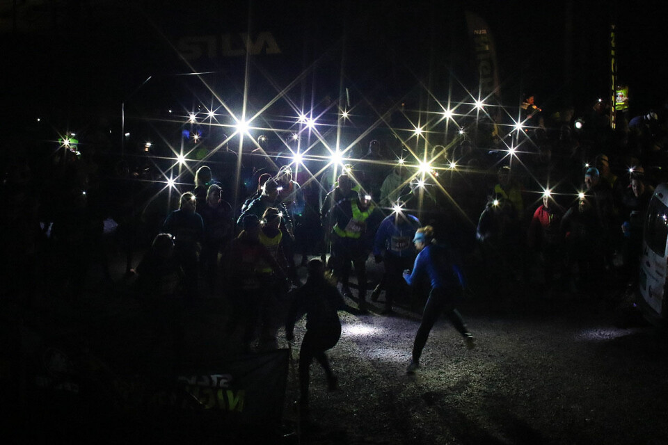 374 løp på Fløyen i mørket, Silva Nightrun har blitt populært 3J6A8480.jpg
