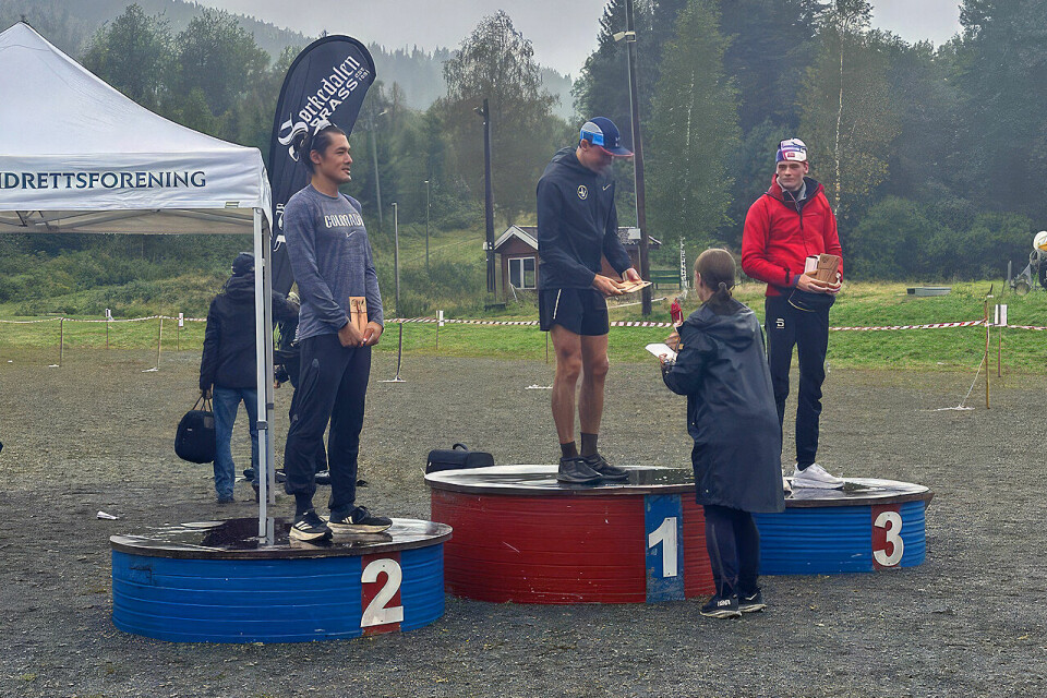 Anders Fox tok førsteplassen, men Didrik Smith var hakk i hæl. På tredjeplass i herreklassen kom Gard Lindby. (Foto: Anders Fox´ Stravaprofil) Anders Fox tok førsteplassen, men Didrik Smith var hakk i hæl. På tredjeplass i herreklassen kom Gard Lindby. (Foto: Anders Fox´ Stravaprofil)