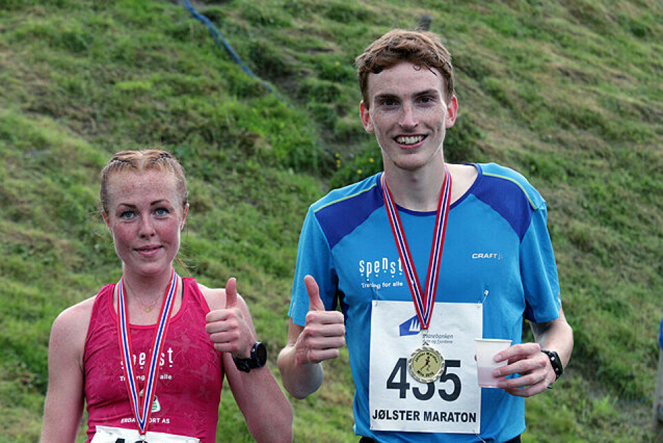 Eli Anne Dvergsdal og Marius Vedvik Eli Anne Dvergsdal og Marius Vedvik