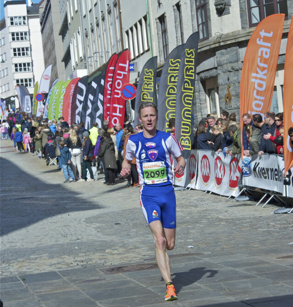 Hafsås-rekord i Bergen City Marathon mens Mulugeta løp halv på 1.06.59
