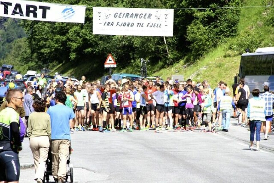 Ludvigsen først på Dalsnibba