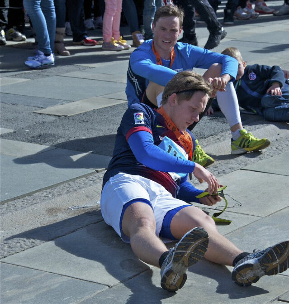 Hafsås-rekord i Bergen City Marathon mens Mulugeta løp halv på 1.06.59