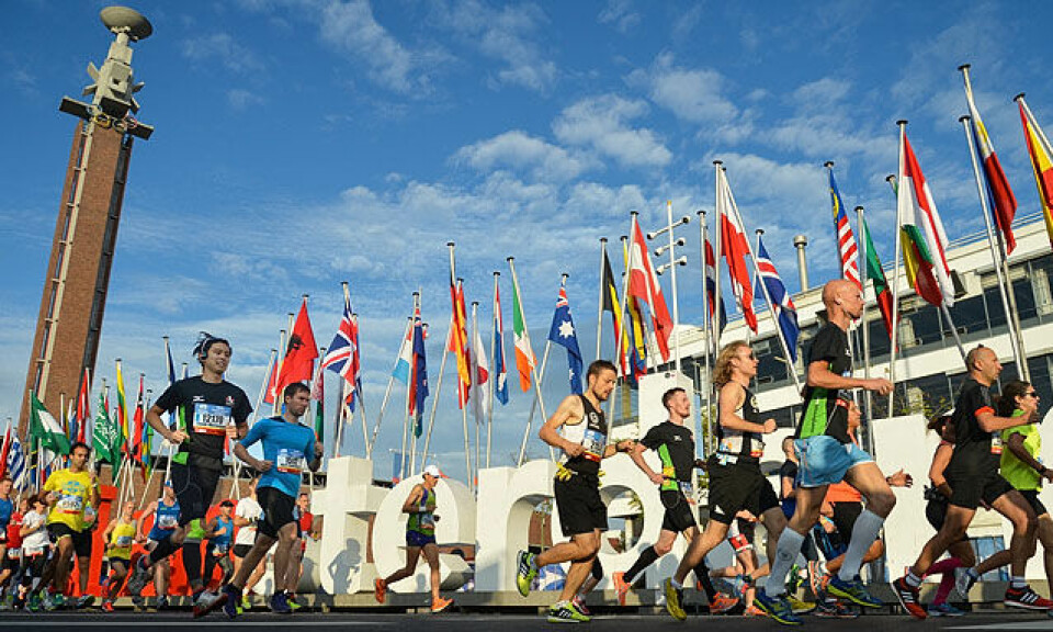 Elise Selvikvåg Molvik ble nr. 9 i Amsterdam Marathon Taarn_I_AMsterdam_arrangoerbilde.jpg