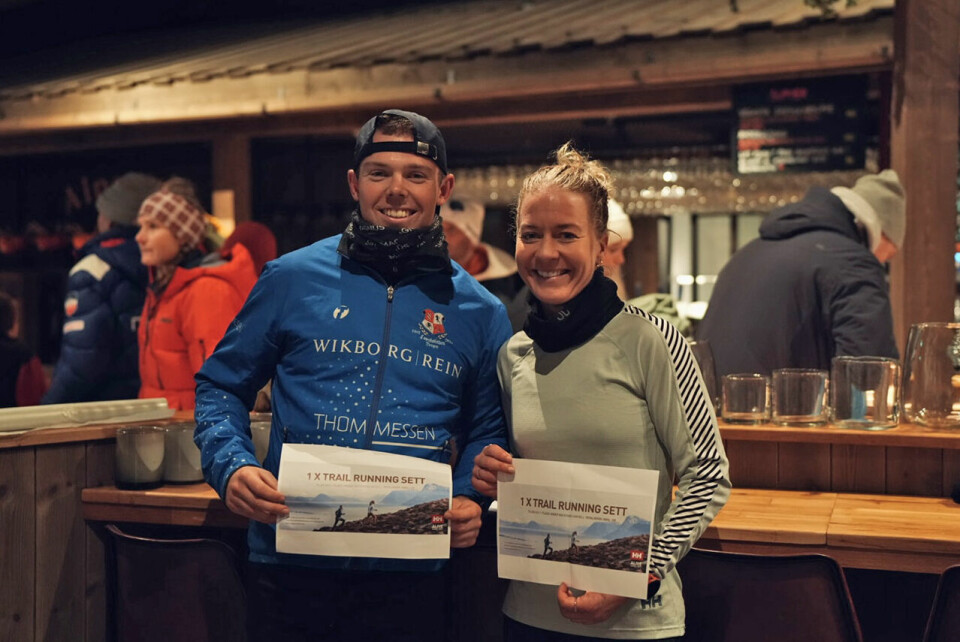 Elias Bjørdal og Julie Aspesletten hadde mest krutt igjen da det var klart for finalerunde på Hafjell. (Foto: Arrangøren) Elias Bjørdal og Julie Aspesletten hadde mest krutt igjen da det var klart for finalerunde på Hafjell. (Foto: Arrangøren)