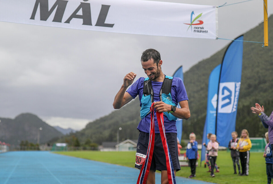Kilian Jornet var, ikke uventet, suveren vinner av langløypa i Moon Valley Run Festival. (Alle foto: arrangøren) Kilian Jornet var, ikke uventet, suveren vinner av langløypa i Moon Valley Run Festival. (Alle foto: arrangøren)