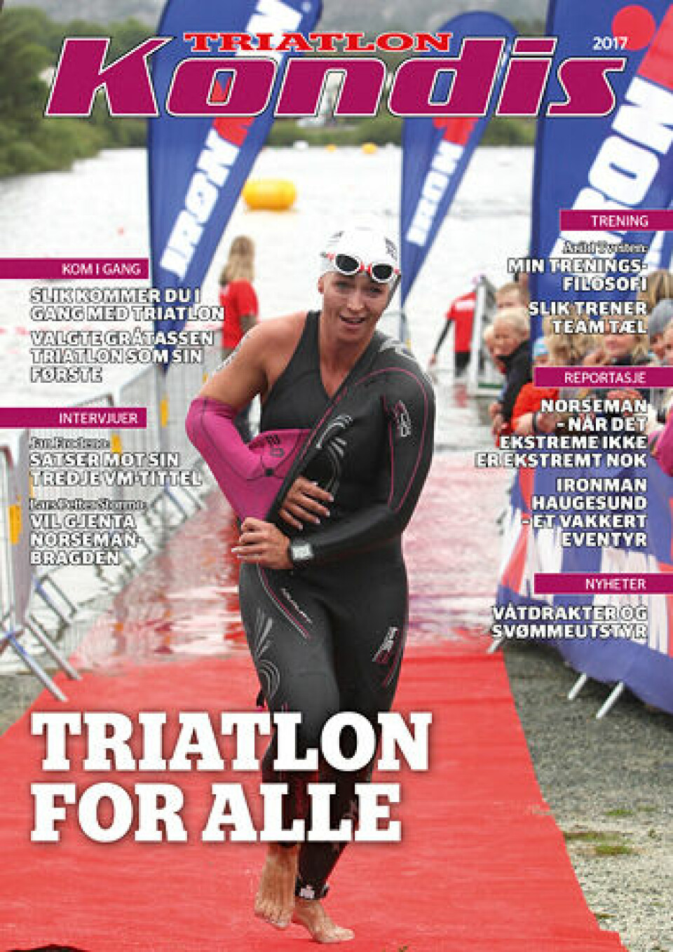 Kondis har har for første gang laga et eget triatlonmagasin Kondis1704_Triatlon_350.jpg