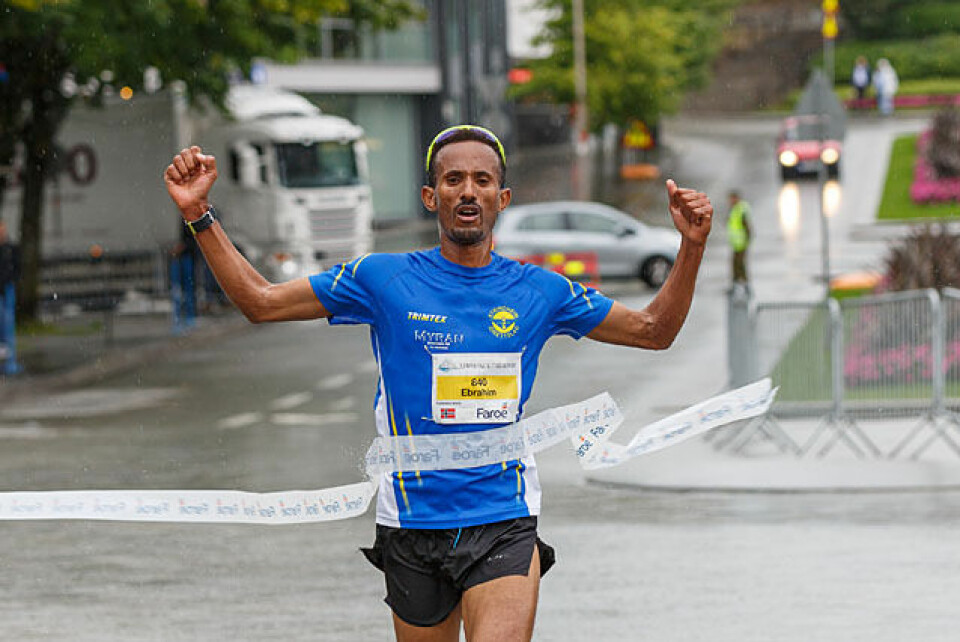 Cecilie Klungtveit og Erlend Aano best på maraton i Stavanger Ebrahim Abdulaziz.jpg
