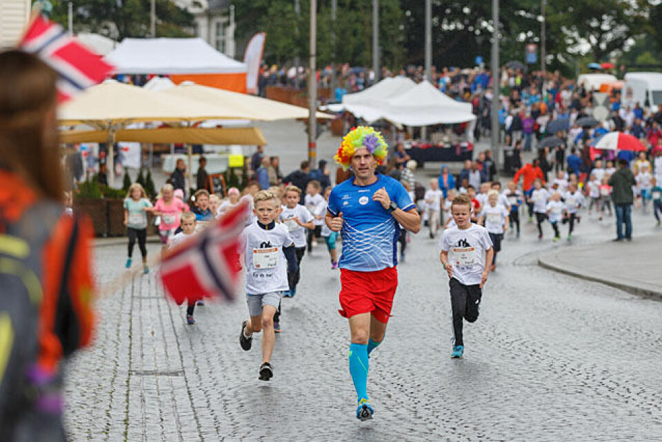 Cecilie Klungtveit og Erlend Aano best på maraton i Stavanger Barneløpet.jpg