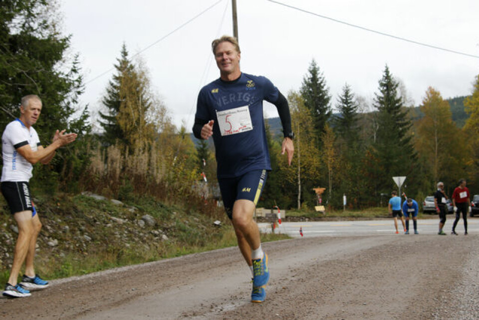 Originalt motbakkeløp med 'noko attåt' i Trysil Johan_Forspring.jpg