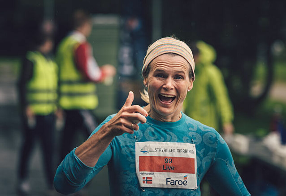 Cecilie Klungtveit og Erlend Aano best på maraton i Stavanger Live Fagerli.jpg