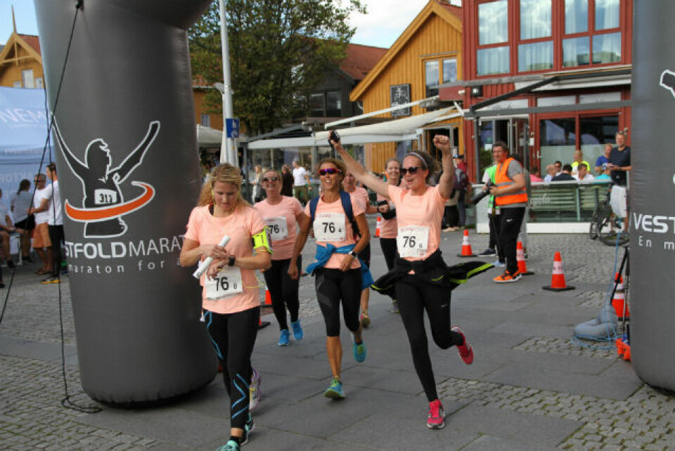 Deltagerrekord i Vestfold Maraton Faerder.jpg