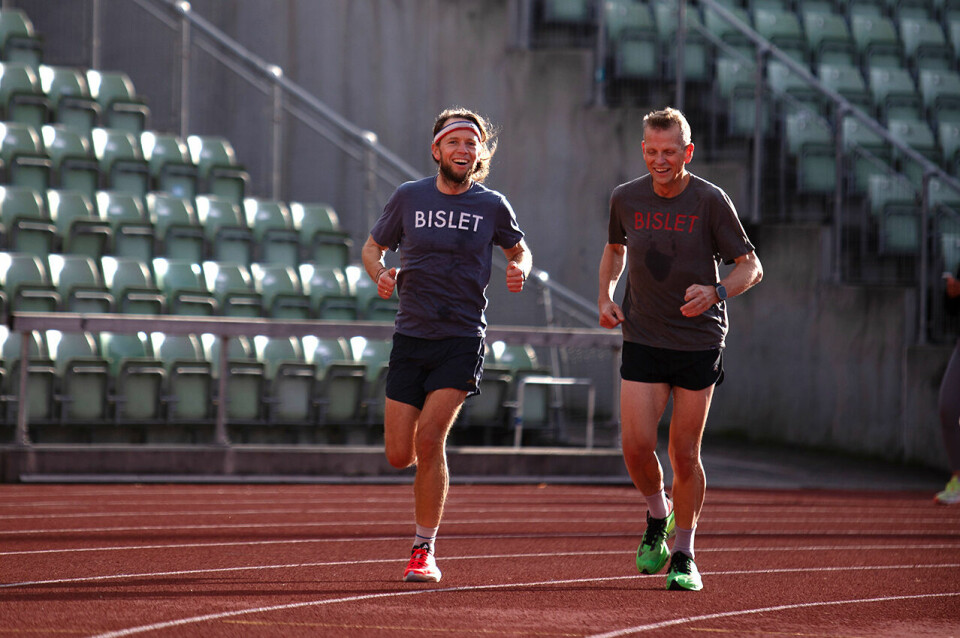 Sankthanshaugen Løpeklubb har vanligvis fellestreninger på Bislett på fredager. 23. august inviterer de til konkurranse på 5000 m. (Foto: Sankthanshaugen Løpeklubb) Sankthanshaugen Løpeklubb har vanligvis fellestreninger på Bislett på fredager. 23. august inviterer de til konkurranse på 5000 m. (Foto: Sankthanshaugen Løpeklubb)