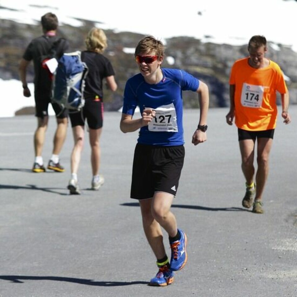Ludvigsen først på Dalsnibba