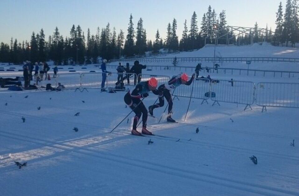 Skisesongen ble blåst i gang på Sjusjøen Kondis/Rolf Bakken