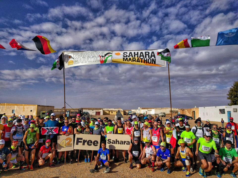 Foto; der annet ikke er nevnt: Sahara Marathon Foto; der annet ikke er nevnt: Sahara Marathon