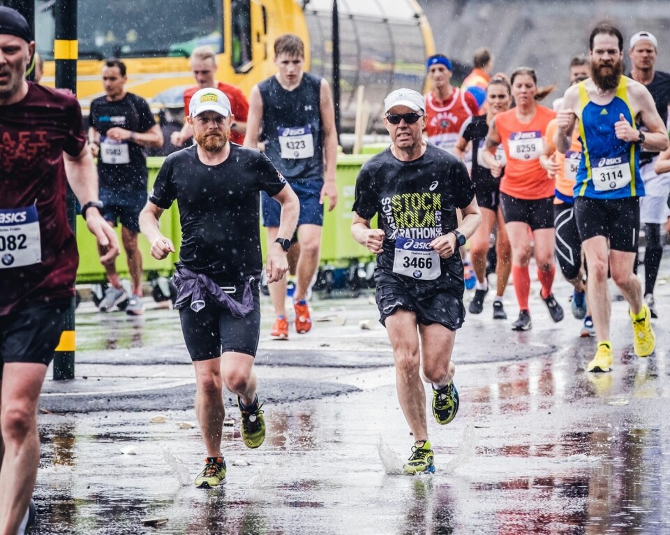 Nigussie Sahlesilassie satte løyperekord i Stockholm Maraton, 188 norske fullførte Plask.jpg