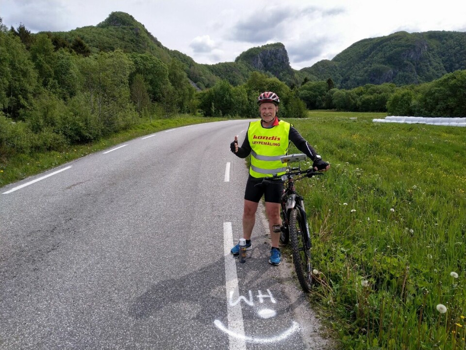 Det nye Romsdal 5/10/halv ble kontrollmålt 6. juni av Sigbjørn A Lerstad. (Foto: Sven Nylund) Det nye Romsdal 5/10/halv ble kontrollmålt 6. juni av Sigbjørn A Lerstad. (Foto: Sven Nylund)