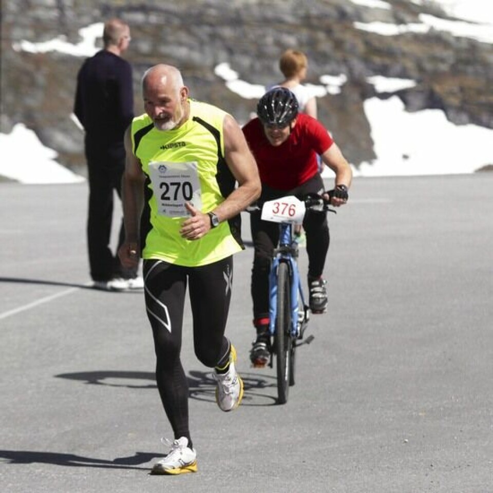 Ludvigsen først på Dalsnibba