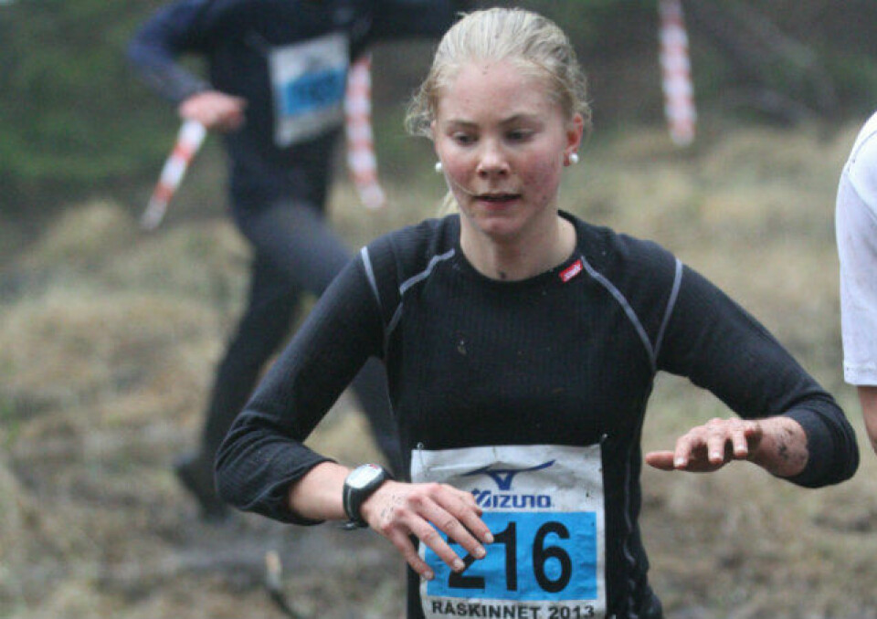 Anne Siri Lervik, Asker Skiklubb (her i Råskinnet i 2013) sørget for at det ble seks forskjellige vinner i de seks rennene i OBIK skikaruselle i år. Foto: Heming Leira Anne Siri Lervik, Asker Skiklubb (her i Råskinnet i 2013) sørget for at det ble seks forskjellige vinner i de seks rennene i OBIK skikaruselle i år. Foto: Heming Leira