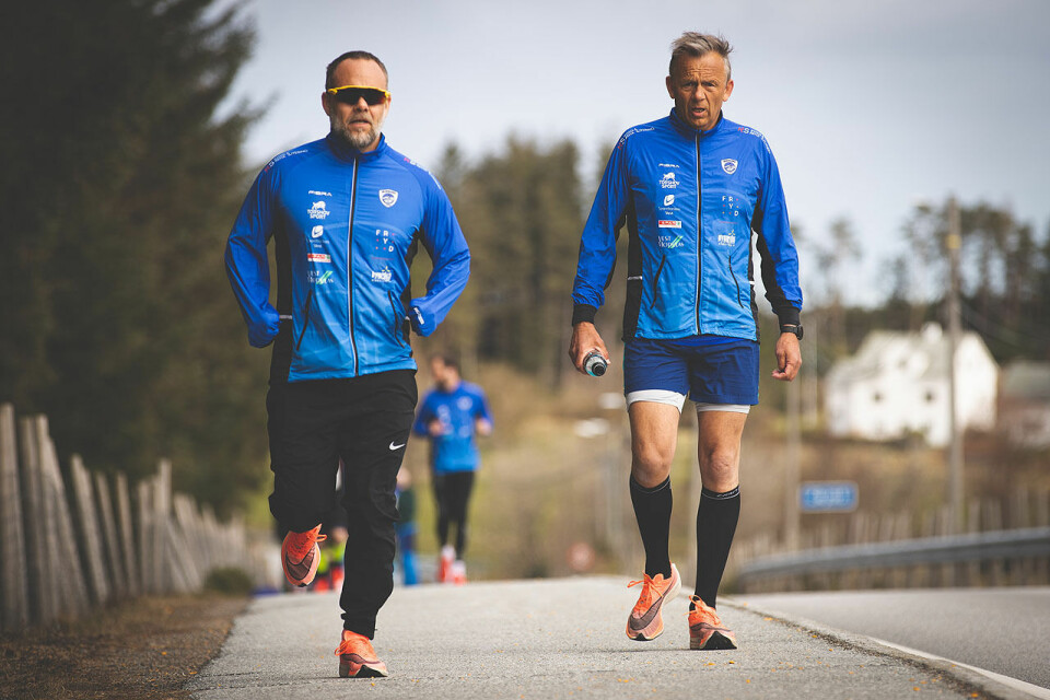 I Øygarden laget de testløp da Bergen City Marathon ble avlyst FAR OG SØNN_Oen.jpg