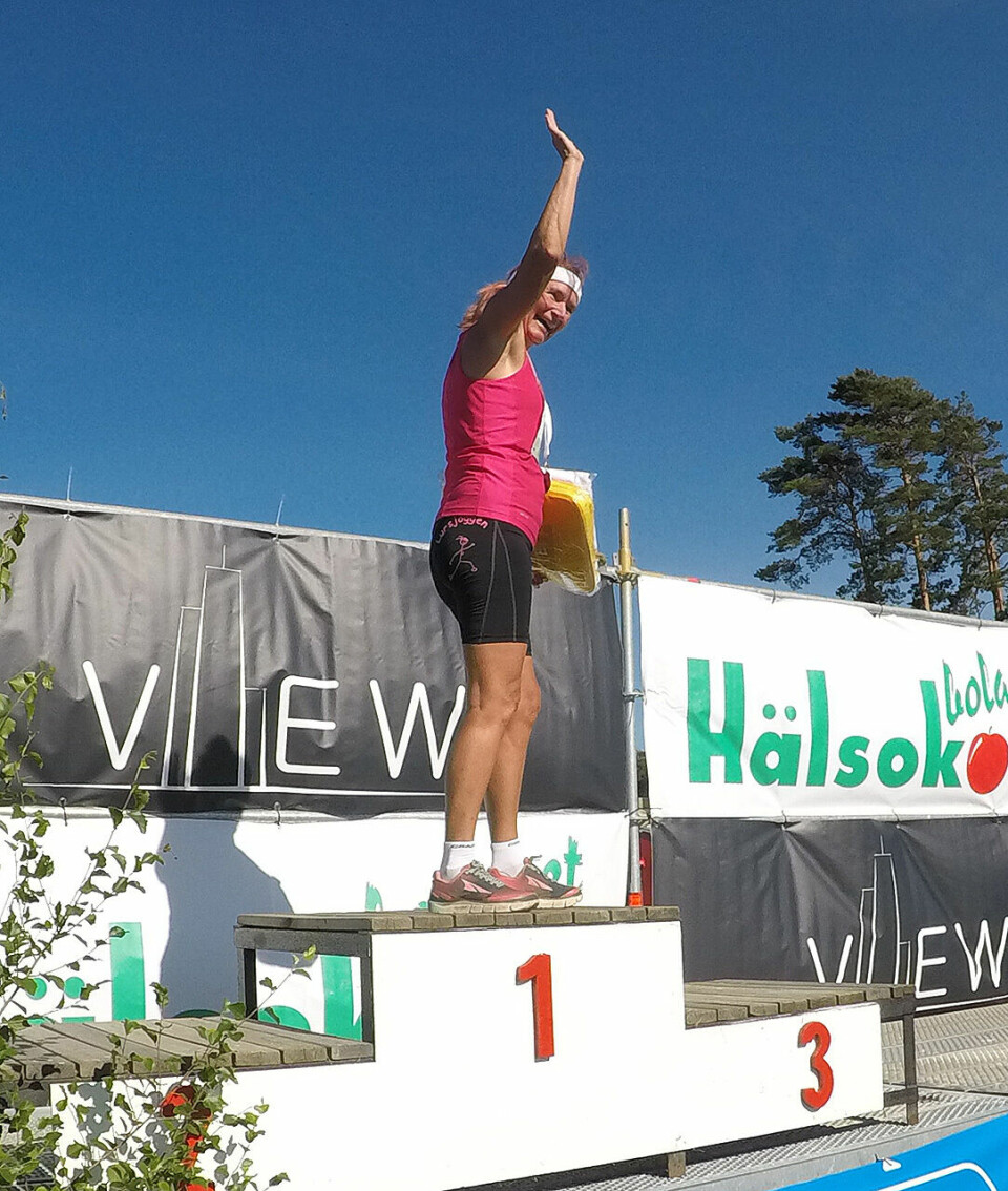 Rundt 800 valgte Strømstadmilen framfor fotball-VM 10km-pall-kvinner-60-GOPR2416.jpg