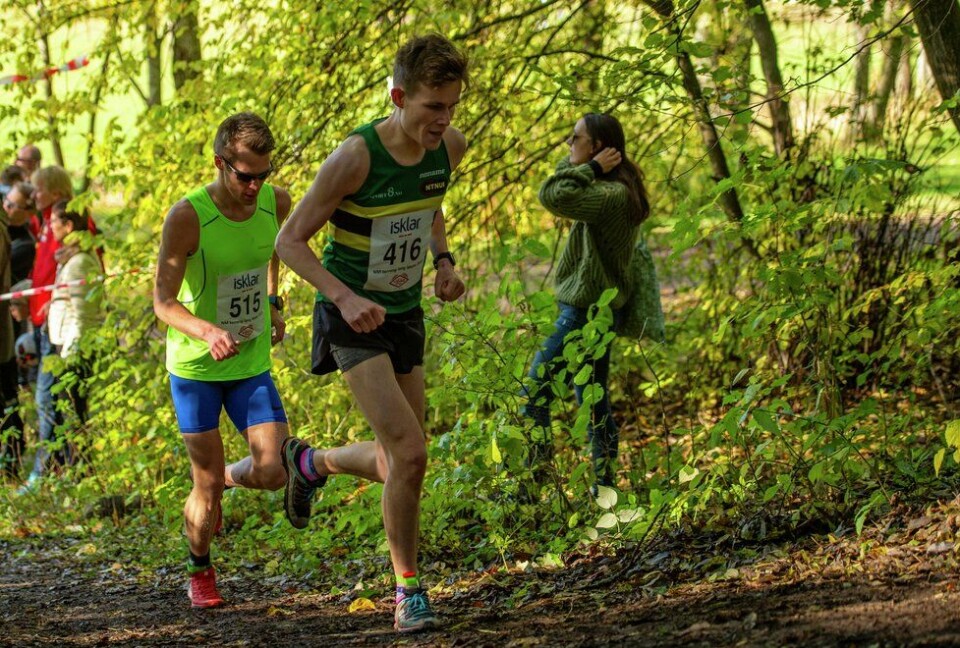 Magnus Warvik løp 55 kilometer for Wings for Life NM Terreng 2019 - MS - Magnus Warvik (416) - Piera Tobiassen (515)