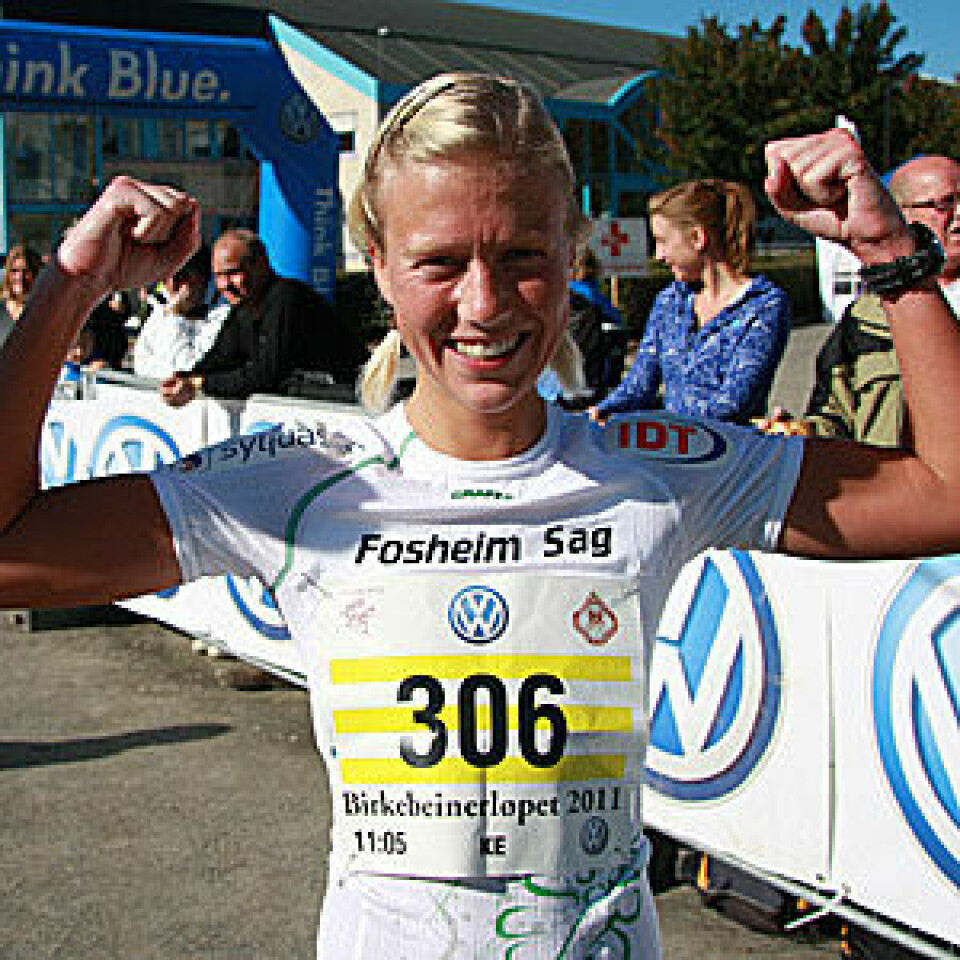 Myhre og Post trippelvinnere Marthe_K_Myhre_Birk_lopet40